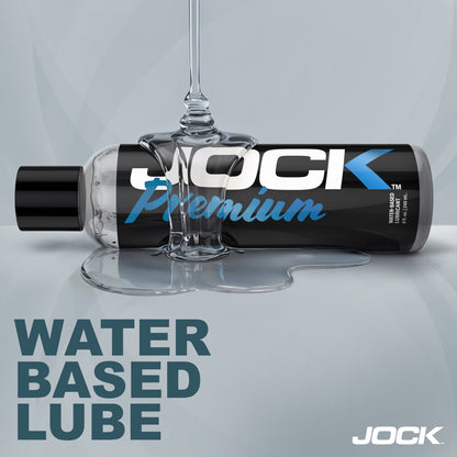 JOCK Premium anal lube 8 fl oz water-based natural feeling formula gay sex lube USA