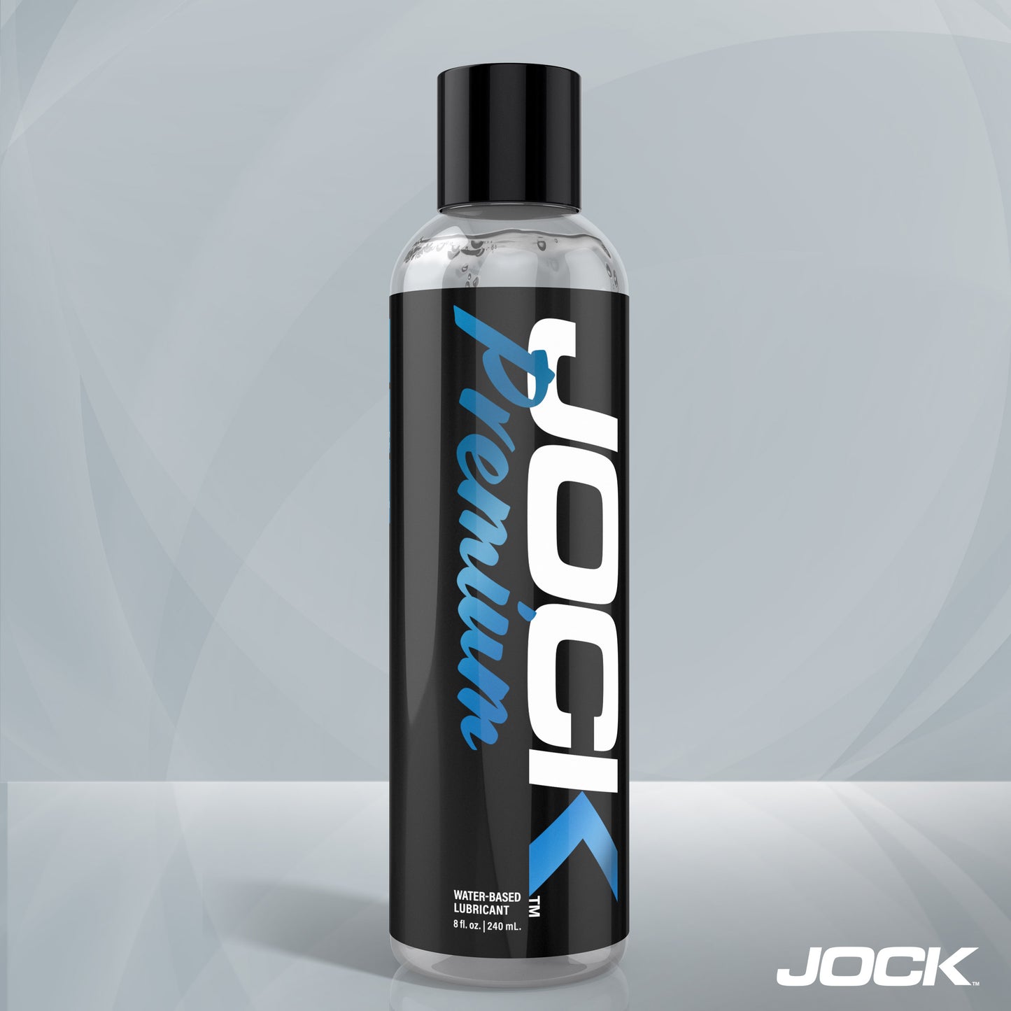 Jock Premium water-based lubricant 8oz anal sex lube gay men toy safe paraben-free