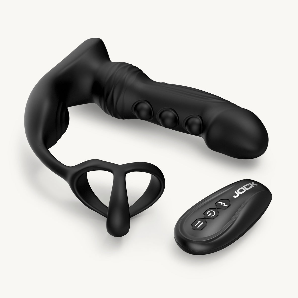 P-Pulse Pulsing Silicone Prostate Vibrator w/ Remote Control