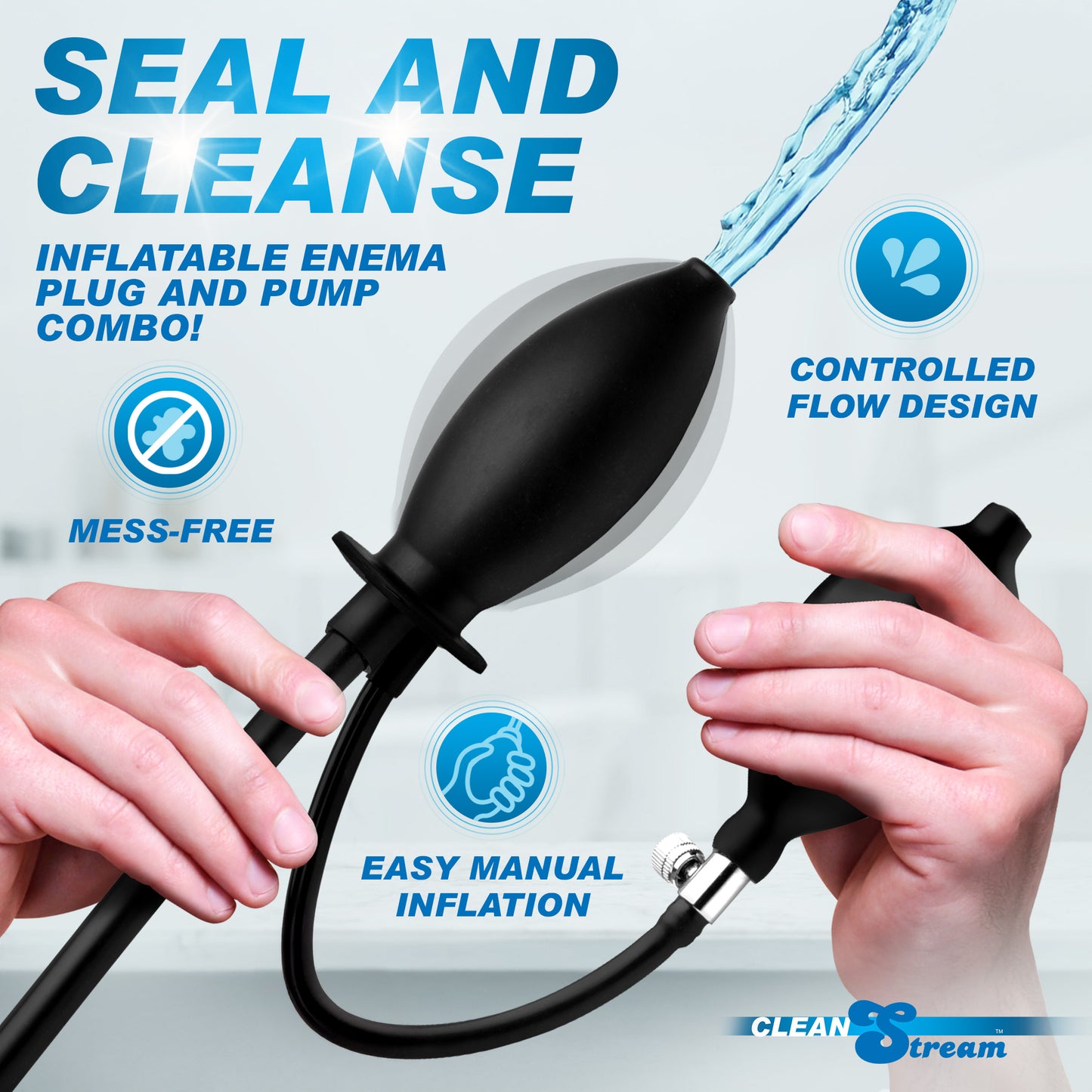CleanStream Inflatable Enema Plug Boyzshop CleanStream Inflatable Enema Plug Boyzshop