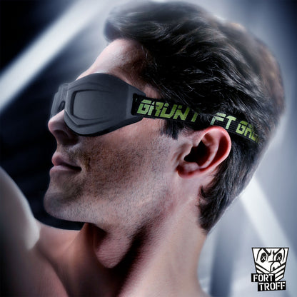 Black Ops Blink Padded Blindfold, Cupped Blackout