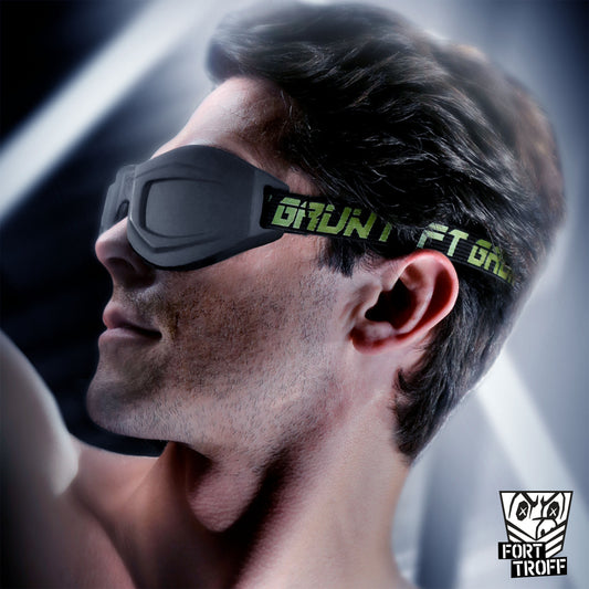 Black Ops Blink Padded Blindfold, Cupped Blackout