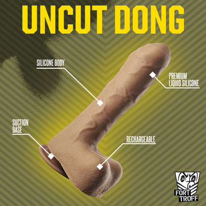 Uncut Thruster Hands-Free Thrusting Dildo