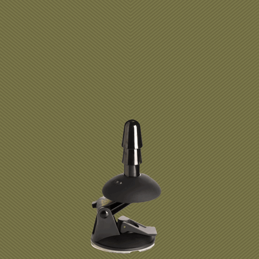 Fort Troff Ass Wrecker Pro Vibrating Dildo Mount, Vac-U-Lock Suction Base. Stick your dong to the shower wall, then ride