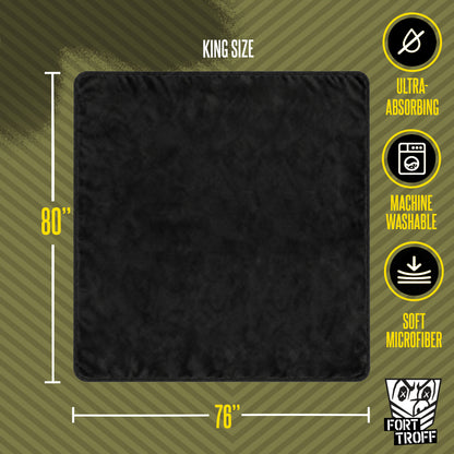 Velvet Guard Waterproof Play Sheet King, Sex Blanket