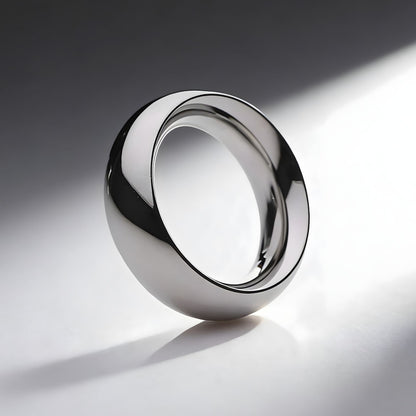 Steel Donut Cock Ring