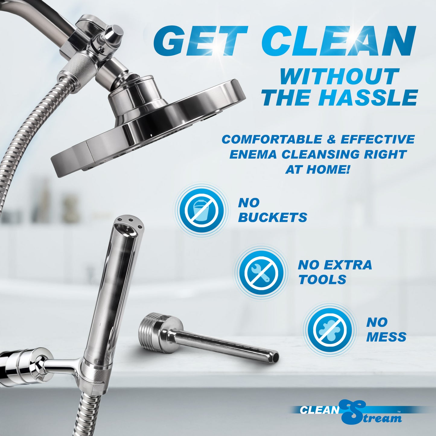 CleanStream Shower Enema System
