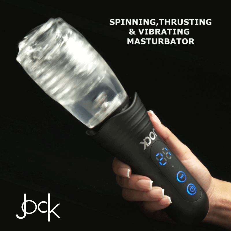 Spinning, Thrusting and Vibrating Masturbator