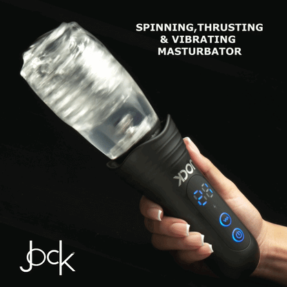 Spinning, Thrusting and Vibrating Masturbator