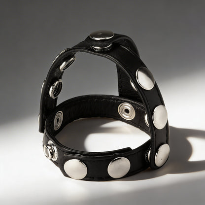 Strict Leather Snap-On Cock and Ball Harness