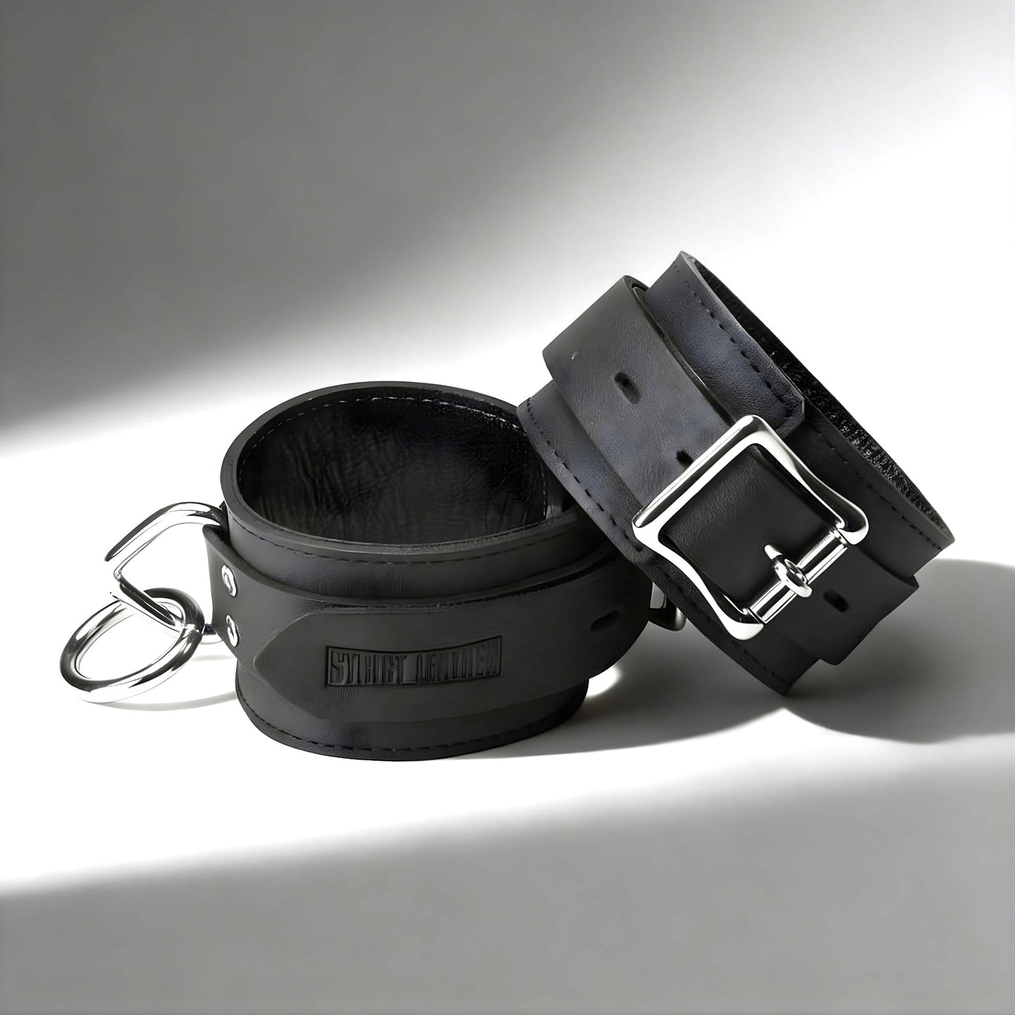 Strict Leather Locking Cuffs