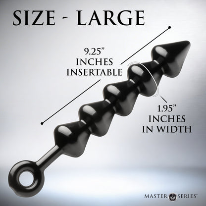 The Links Beaded Anal Plug