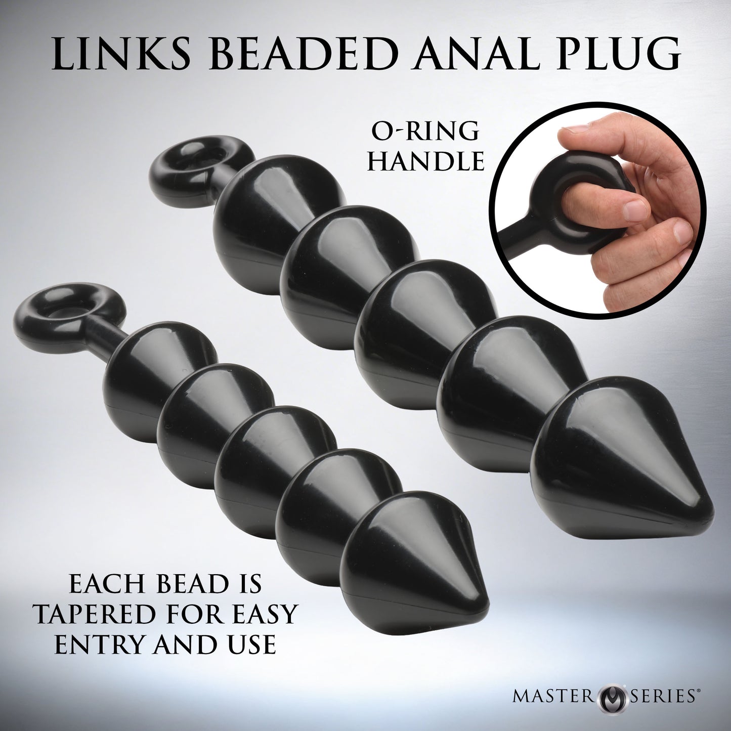 The Links Beaded Anal Plug