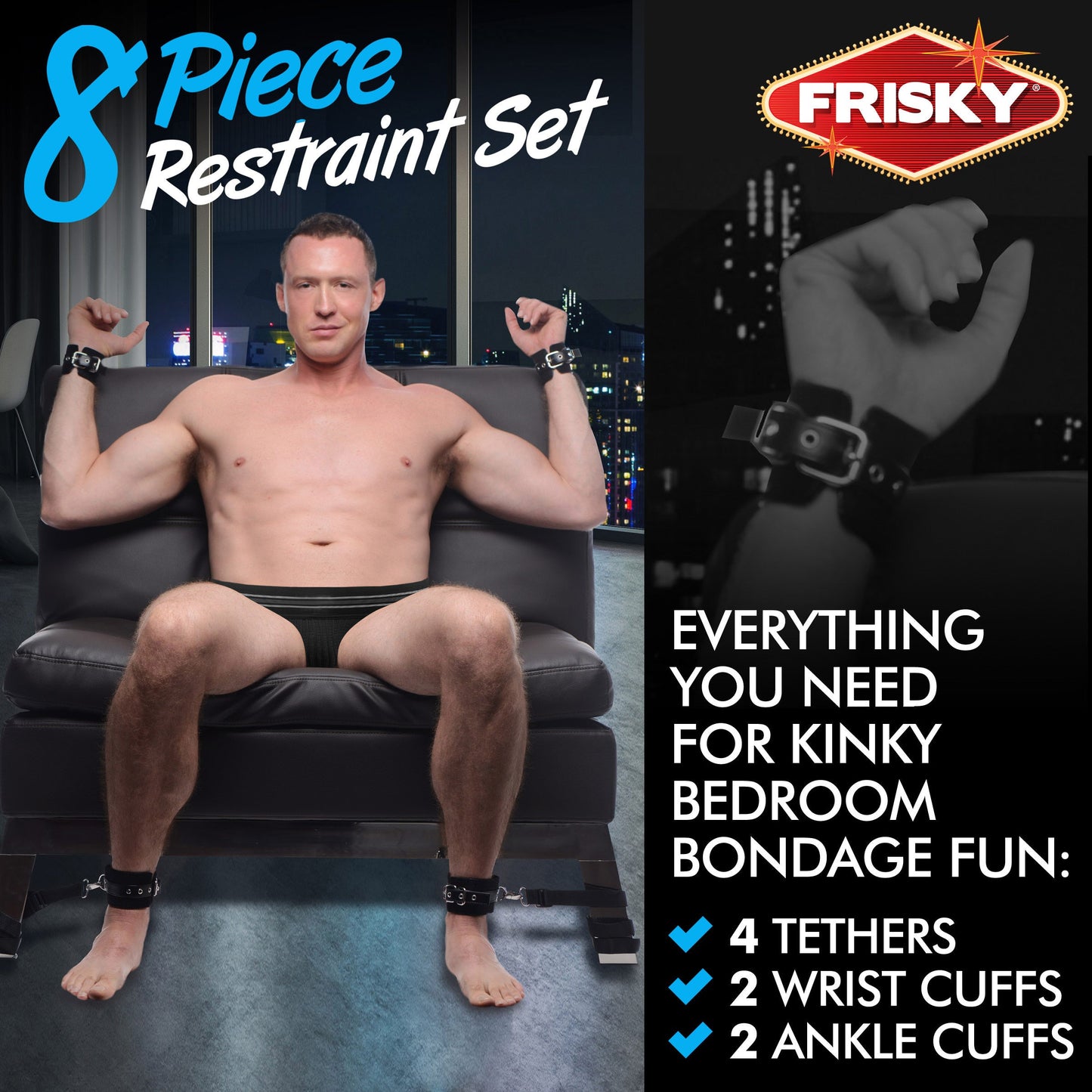 Frisky 8-Piece Restraint Set