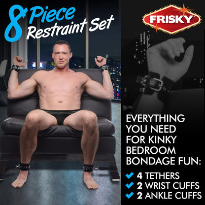 Frisky 8-Piece Restraint Set