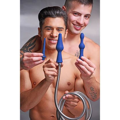 CleanStream 3pc Silicone Enema Attachment Set