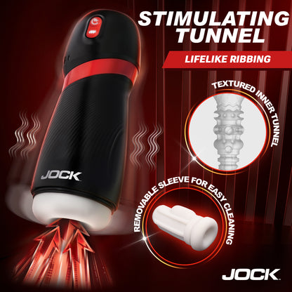 Textured grip tunnel inside the Advanced Blast sleeve