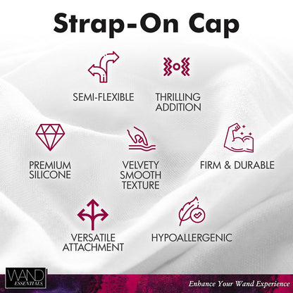 Strap Cap Wand Harness for Dildos