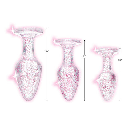 Glitter Gem Anal Plug Set