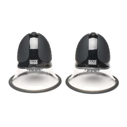 Size Matters 10X Rotating Nipple Suckers with 4 Attachments. It's phthalate-free, silky smooth, and very flexible