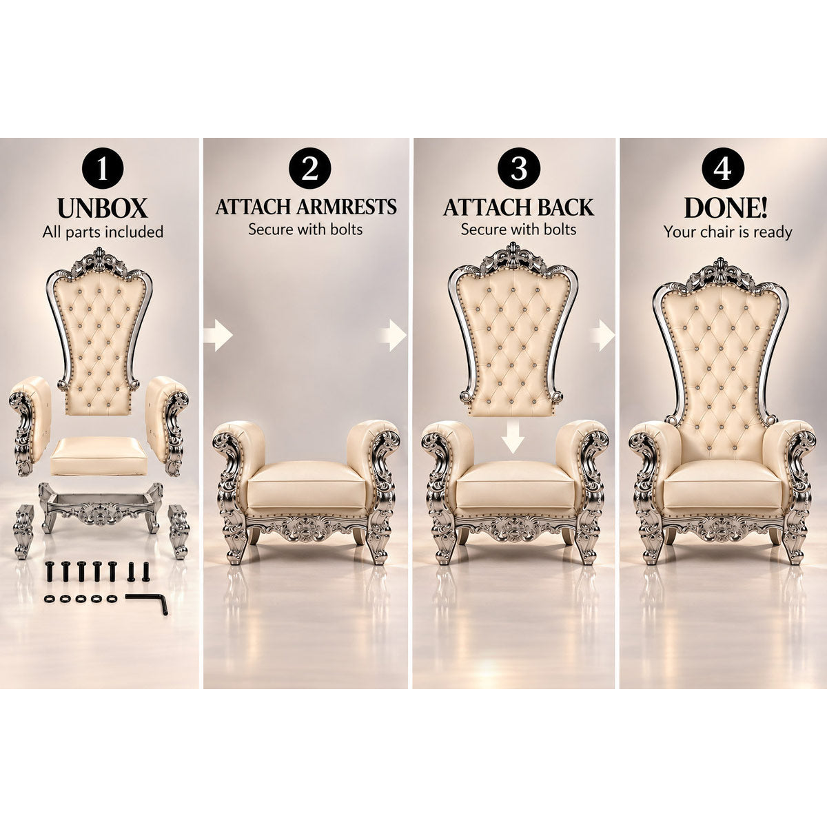 Fetish chaise from Master Series: Master's Throne