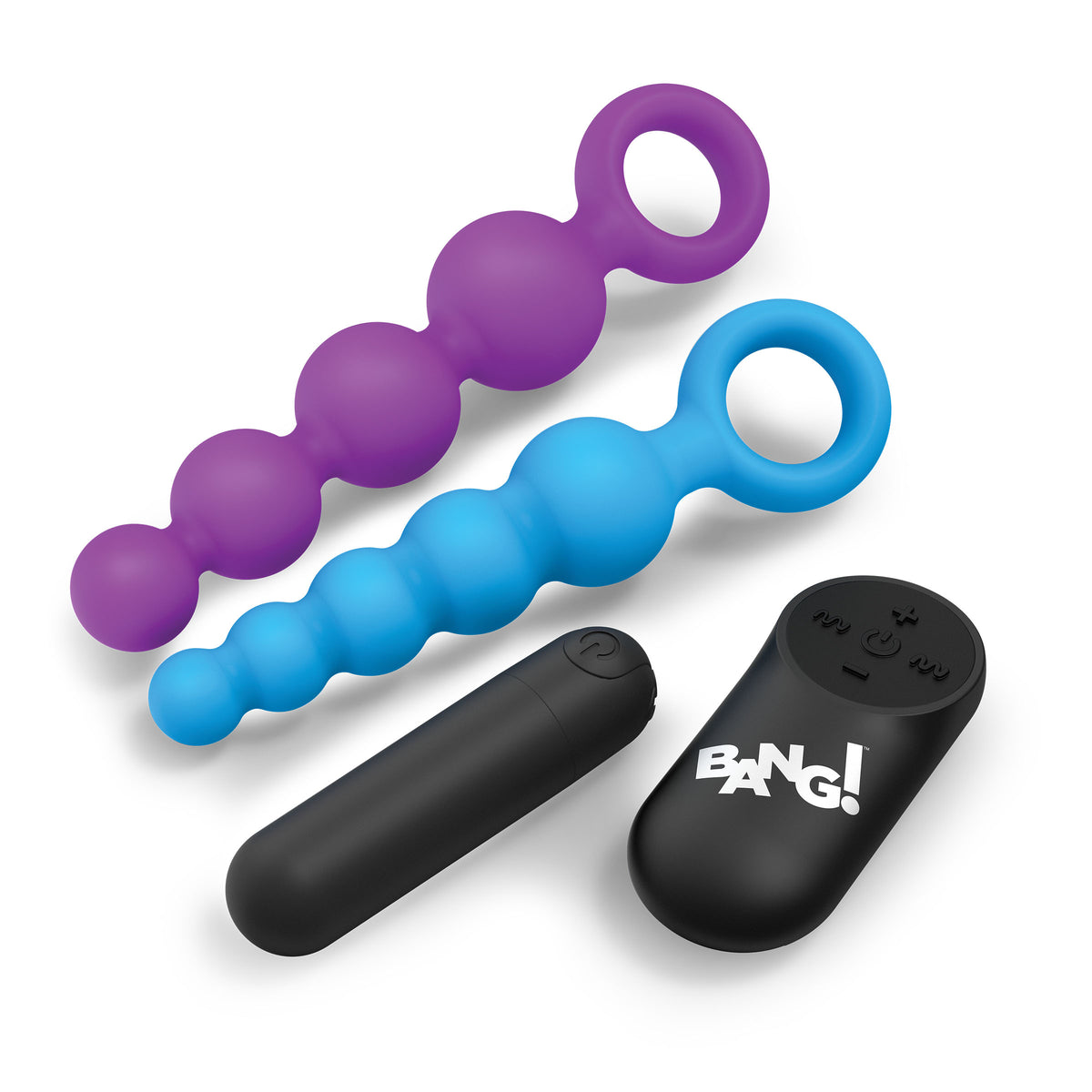 Wireless remote for the vibrating anal beads set