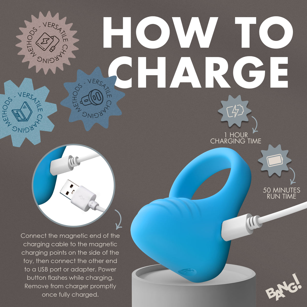 Bang! How to charge the c-ring with charger