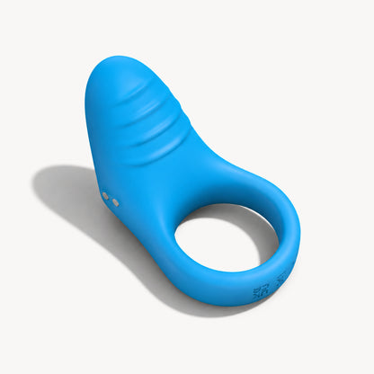 one button control on the Bang! Vibrating Silicone C-Ring