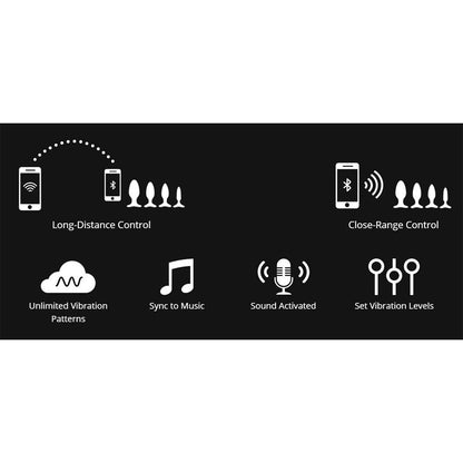 Lovense Hush 2 Medium Bluetooth Vibrating Butt Plug