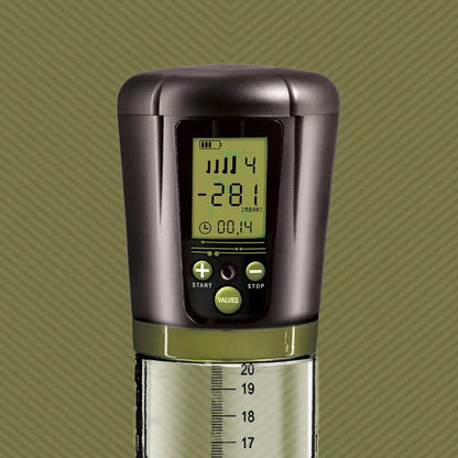 Digital penis pump with LCD pressure display, product photo 5. Fort Troff.