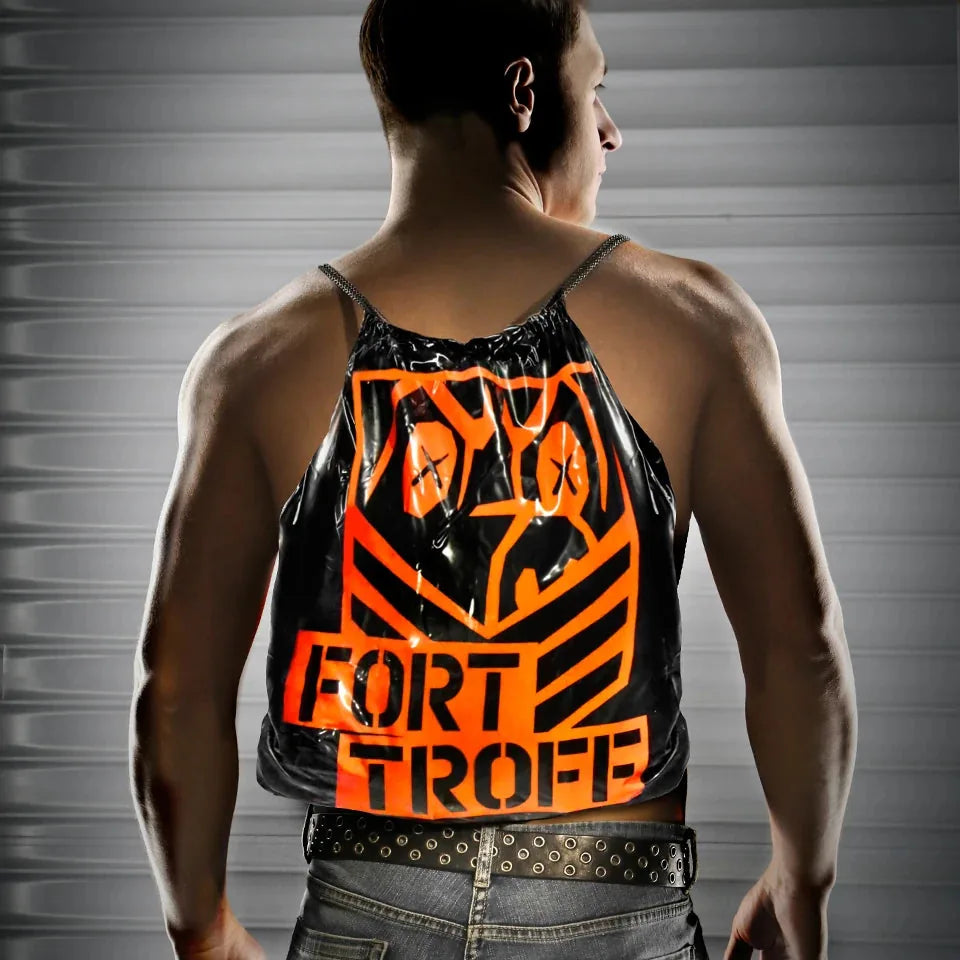 Waterproof drawstring toy bag. Fort Troff.