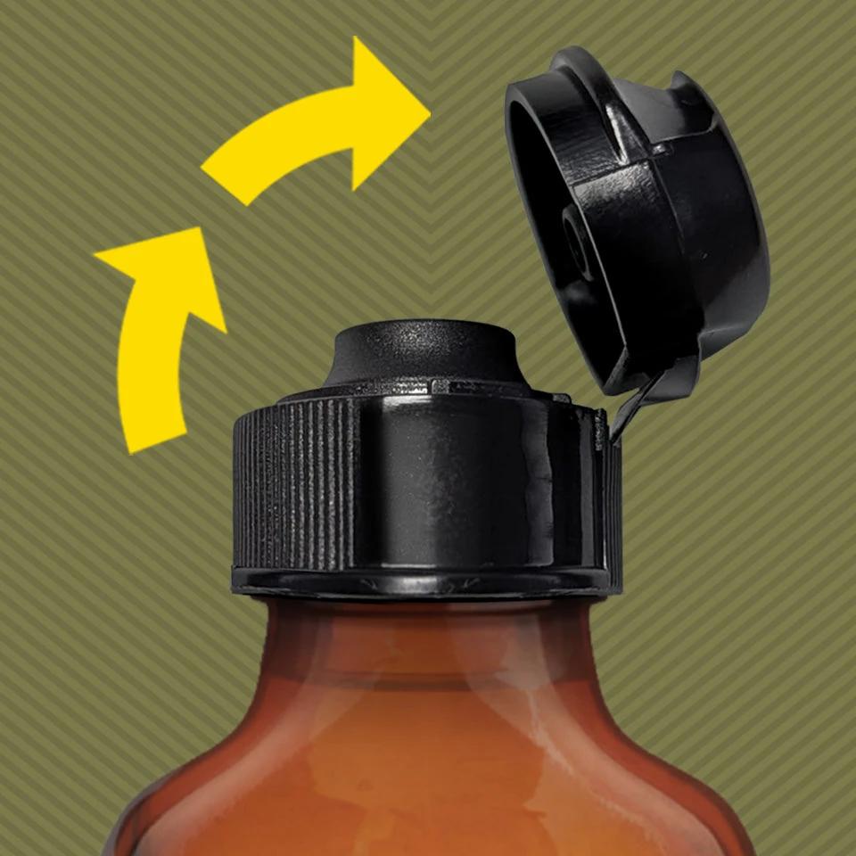 Pig Snout Flip 3-Pack, Incense Inhaler Flip Top Caps