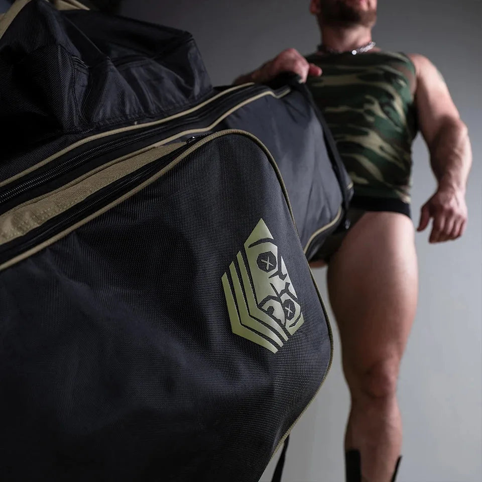 Rolling travel bag for sex sling frames, airport friendly, product photo 6. Fort Troff.