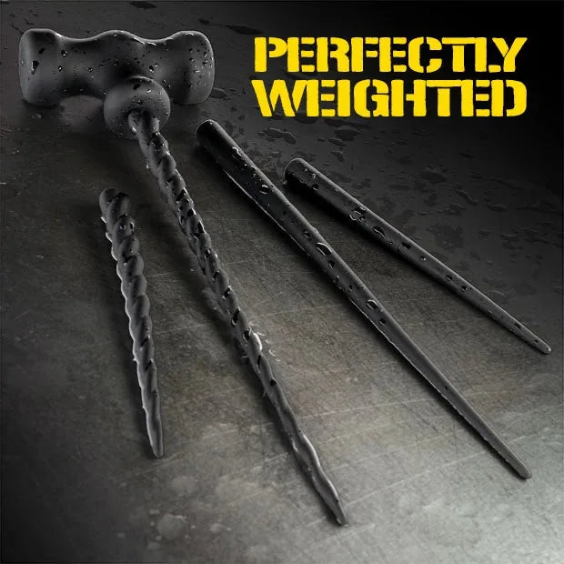 Urethral sounding hammer set with interchangeable attachments, product photo 6. Fort Troff.