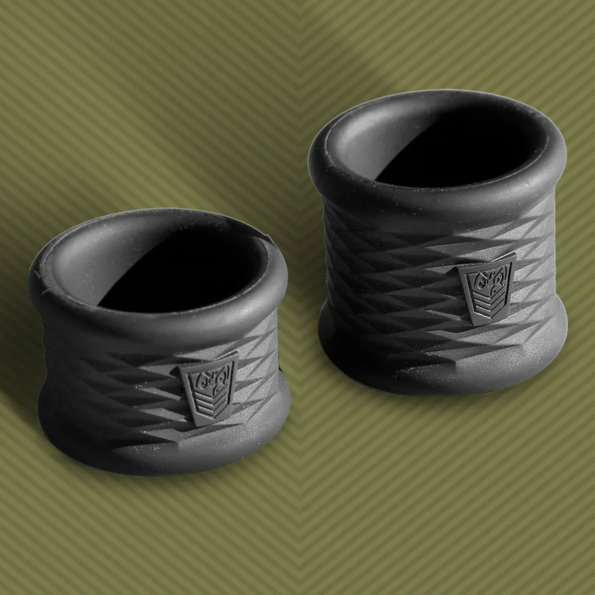 Stretch Flex Trainers 2-pack of textured silicone ball stretchers in two heights, Fort Troff