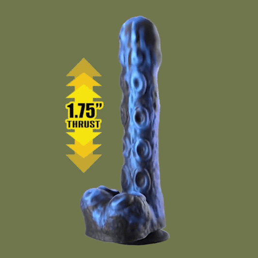 Tendril Thruster Thrusting Tentacle Dildo - Blue, Fort Troff