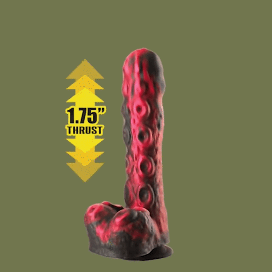 Tendril Thruster Thrusting Tentacle Dildo - Red, Fort Troff