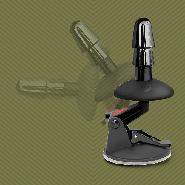Ass Wrecker Pro Vibrating Dildo Mount, Vac-U-Lock Suction Base