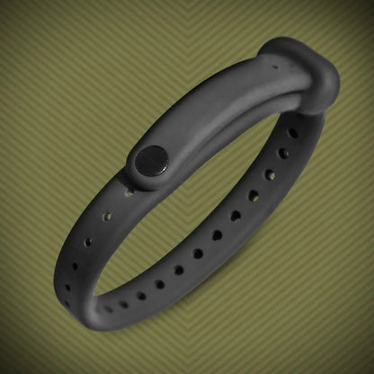 Clamp-It adjustable cock ring strap with snap button plus tightness holes on olive, Fort Troff gay gear at Boyzshop