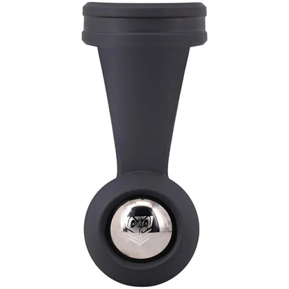 Swing N Hang ball stretcher front view with the steel ball in the cradle, Fort Troff gay gear at Boyzshop