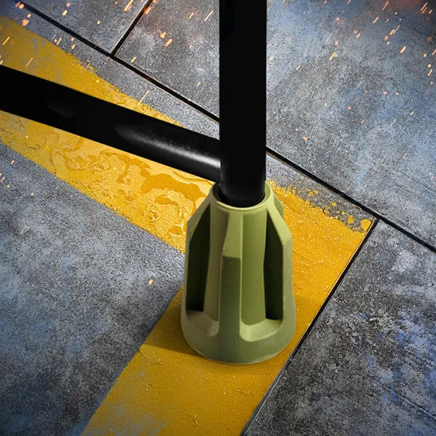 Big boot grip foot on a Hammock Hangar steel leg