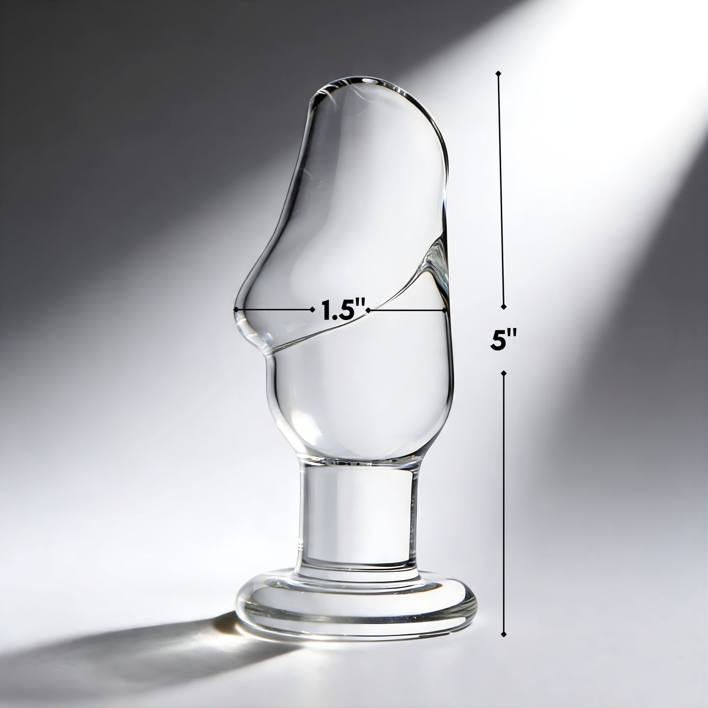 anal plug glass İndirimde Paslanmaz Çelik Anal Plug - Çiftler İçin İdeal, Büyük Boy main image 0