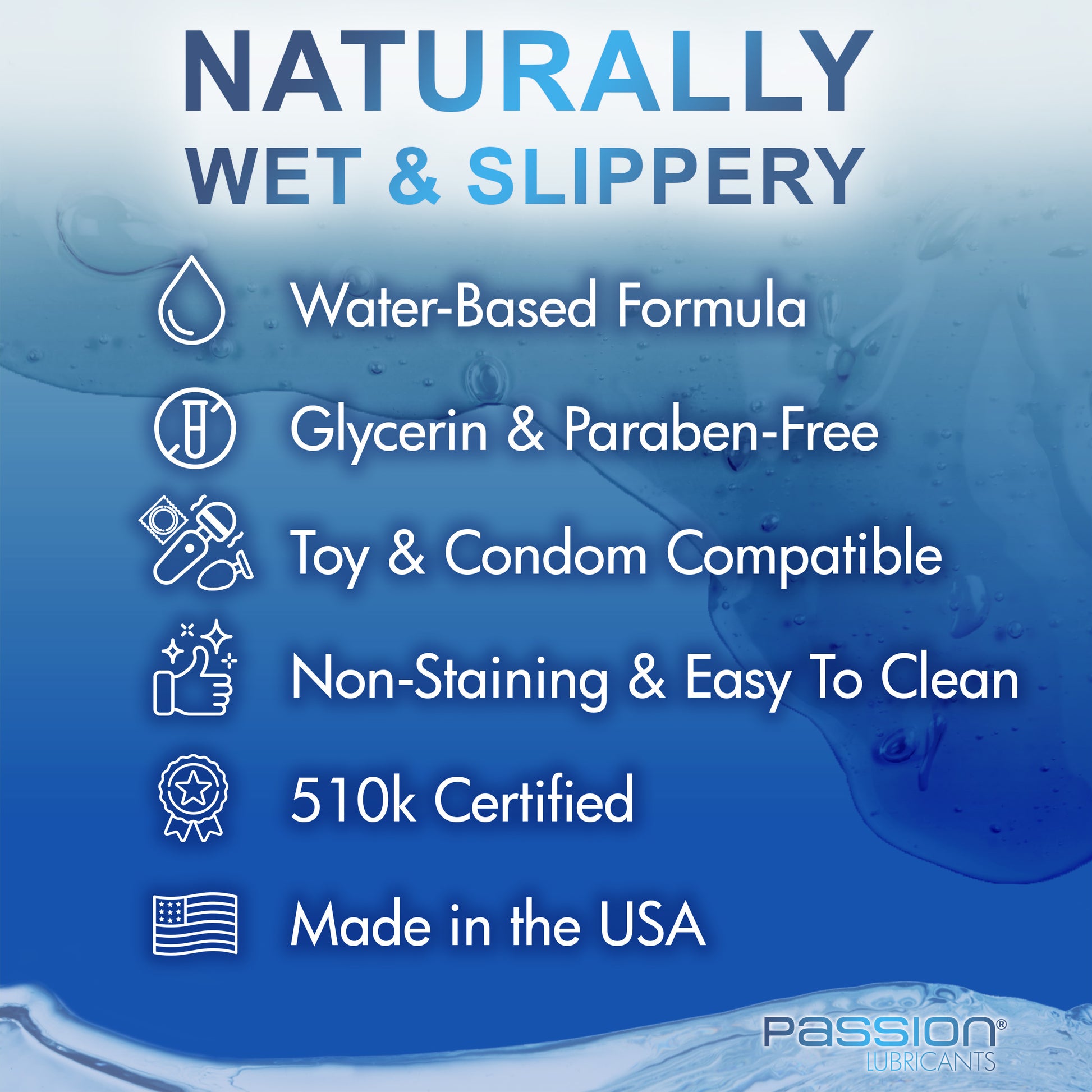 Passion Natural Water-Based Lube 16oz Pump Boyzshop Passion Natural Water-Based Lube 16oz Pump Boyzshop