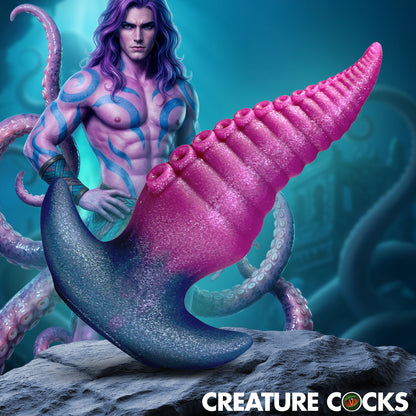 Plugtopus tentacle butt plug for men in deep-sea gradient