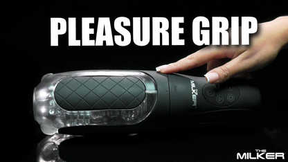 Pleasure Grip Sucking & Vibrating Masturbator