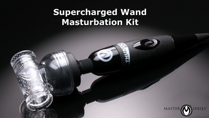 Super Charged Wand Masturbation Kit