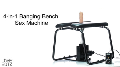 4 in 1 Banging Bench with Sex Machine