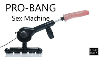 Obedience Chair with Sex Machine