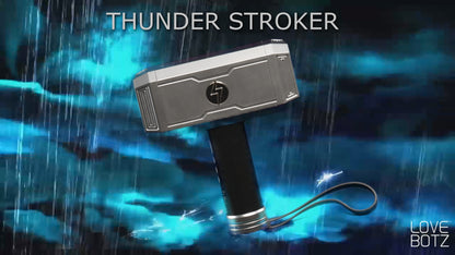 Thunder Stroker Sucking Masturbator