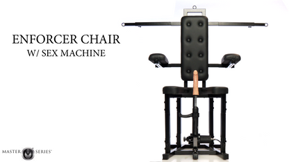 Enforcer Chair with Sex Machine